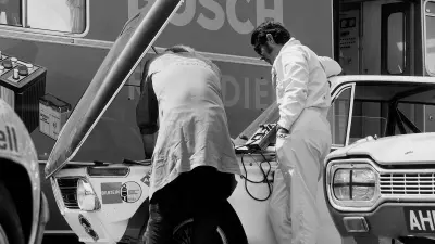 Bosch racing service in use 1960